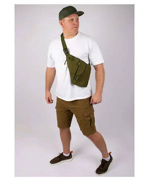 Сумка-слінг тактична через плече Олива KT6010001 peremogaua