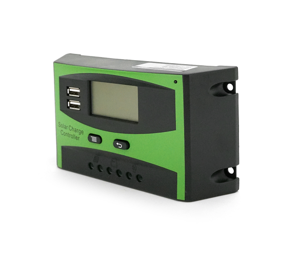 Контролер заряду ШИМ (PWM) Voltronic BLS-20A 12/24В з дисплеєм та USB, працює тільки з АКБ AGM та GEL