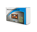 Контролер заряду ШИМ (PWM) Voltronic НLS-20A 12/24В з дисплеєм та USB, працює тільки з АКБ AGM та GEL, фото 5