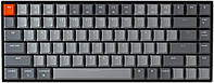 Keychron Клавиатура механическая K2 84Key, Gateron G PRO Red, BT/USB-A, EN/UKR, RGB, Черный (K2B1_KEYCHRON)