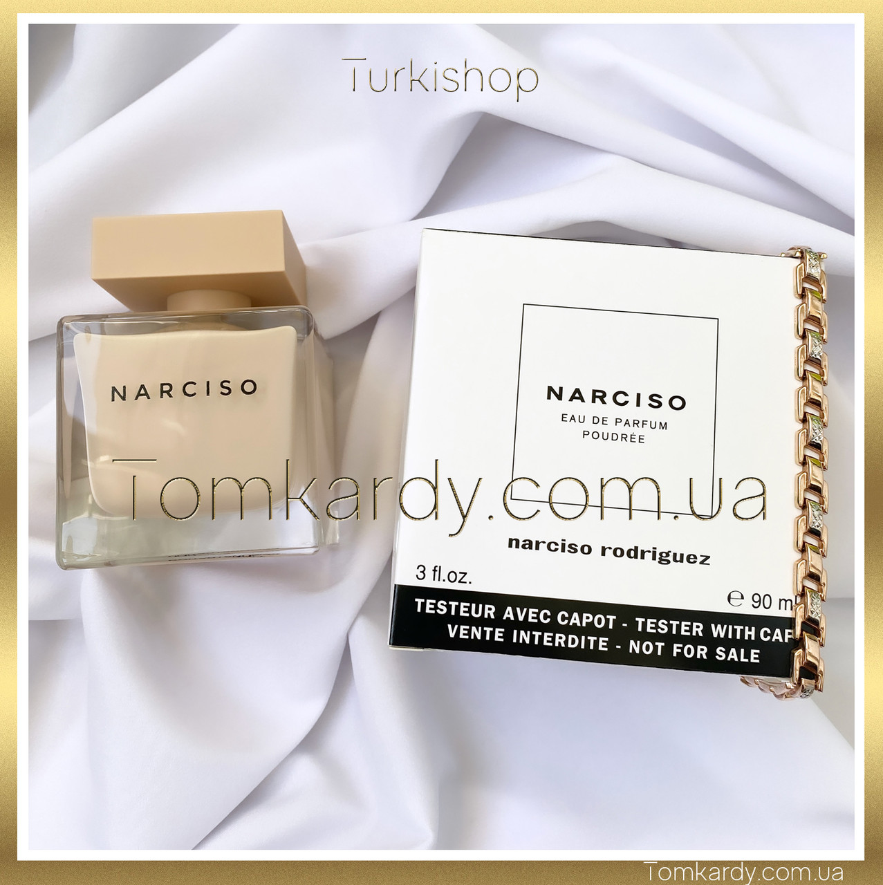 Жіночі парфуми Narciso Rodriguez Narciso Poudree [Tester] 90 ml. Нарцисо Родрігес Пудра (Тестер) 90 мл.