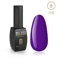 Milano Cosmetic гель-лак №116 для ногтей, 8 мл