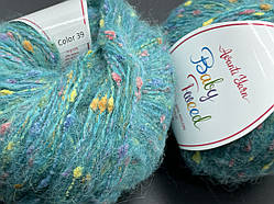 Пряжа Baby Tweed Avanti Yarn-39 лазур