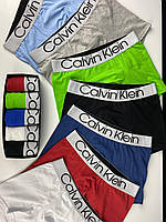 Набор мужских трусов боксеры Calvin Klein размер М 5 шт в наборе