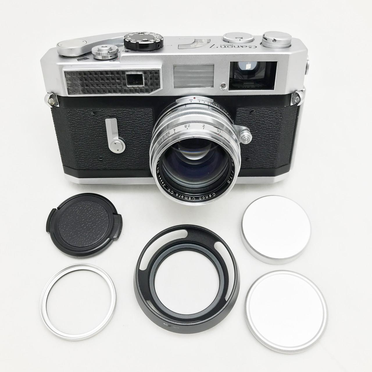 Фотоапарат Canon 7 Rangefinder L39, Об’єктив Canon 50mm f1.5 L39 (байонет Leica LTM)