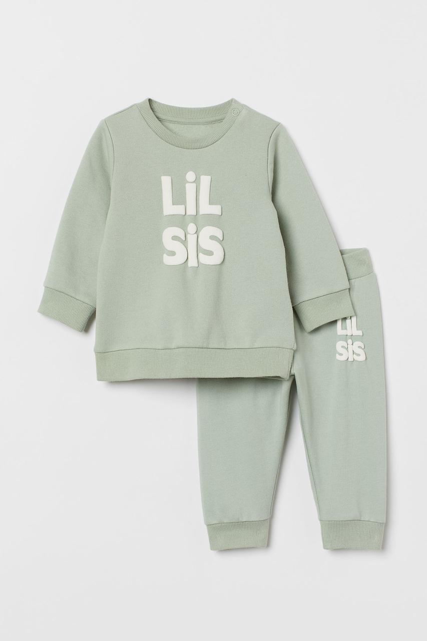 Костюм дитячий світло-зелений H&M 104см