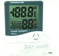 Метеостанція з годинником TS ― HTC 2 термометр температура і вологість годинник зовнішній датчик температур