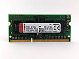 Оперативна пам'ять для ноутбука SODIMM Kingston DDR3L 2Gb 1600MHz PC3L-12800S (KVR16LS11S6/2) Б/В, фото 5