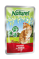 Влажный корм для кошек LIFE CAT NATUREL из говядины 100г