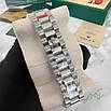 Годинник наручний Rolex 36 mm Day — Date Silver Diamond, фото 5