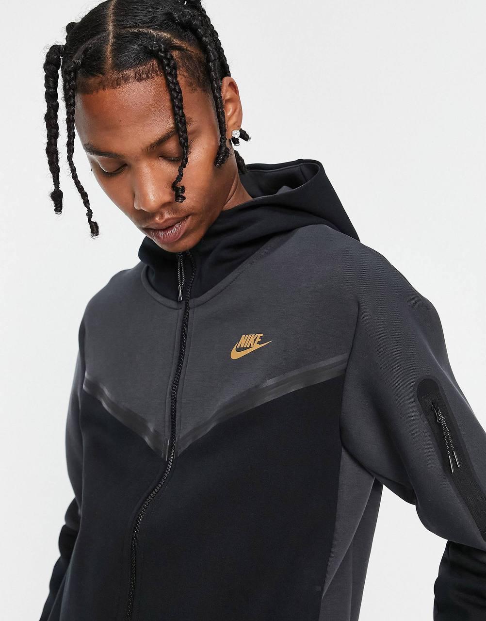 Зип-худи Nike Tech Fleece Спортивный костюм nike tech fleece Nike zip hoodie Толстовка nike tech fleecе pov - фото 3 - id-p2003920027