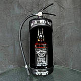 Вогнегасник бар Jack Daniel’s, чорний, оригінальний подарунок чоловікові, поліцейському, другу, фото 9