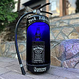 Вогнегасник бар Jack Daniel’s, чорний, оригінальний подарунок чоловікові, поліцейському, другу, фото 4