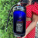 Вогнегасник бар Jack Daniel’s, чорний, оригінальний подарунок чоловікові, поліцейському, другу, фото 3