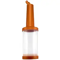 Пляшка с гейзером 1 л прозора (бронзова кришка) The Bars PM01MC