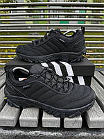 Черные зимние мужские термо кроссовки Merrell, теплые мужские кроссовки Мерел, зимние спортивные кроссовки
