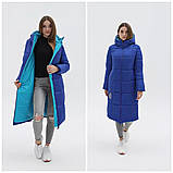 Жіночий зимовий пуховик ПВ-1309 Лаке Тон 107, розміри 44-54, фото 8