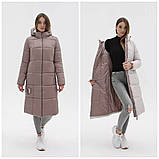 Жіночий зимовий пуховик ПВ-1309 Лаке Тон 107, розміри 44-54, фото 4