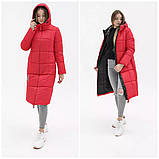 Жіночий зимовий пуховик ПВ-1309 Лаке Тон 107, розміри 44-54, фото 6