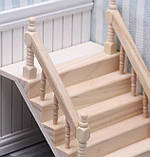 Мініатюра сходи з перилами 10*8*10.5 см, фото 3