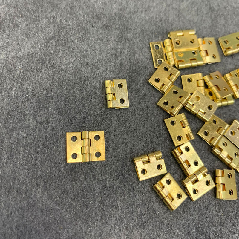 Міні петля для скриньки 10*8 мм Золото, фото 1