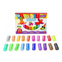 Тесто для лепки набор 20 цветов ОКТО 41204 Color Dough TM Lovin