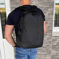 Стильний чорний рюкзак портфель універсальний повсякденний молодіжний Stafford