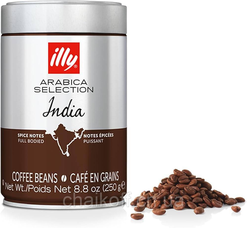 Кава в зернах ILLY Monoarabica India 250 г ж/б, фото 1