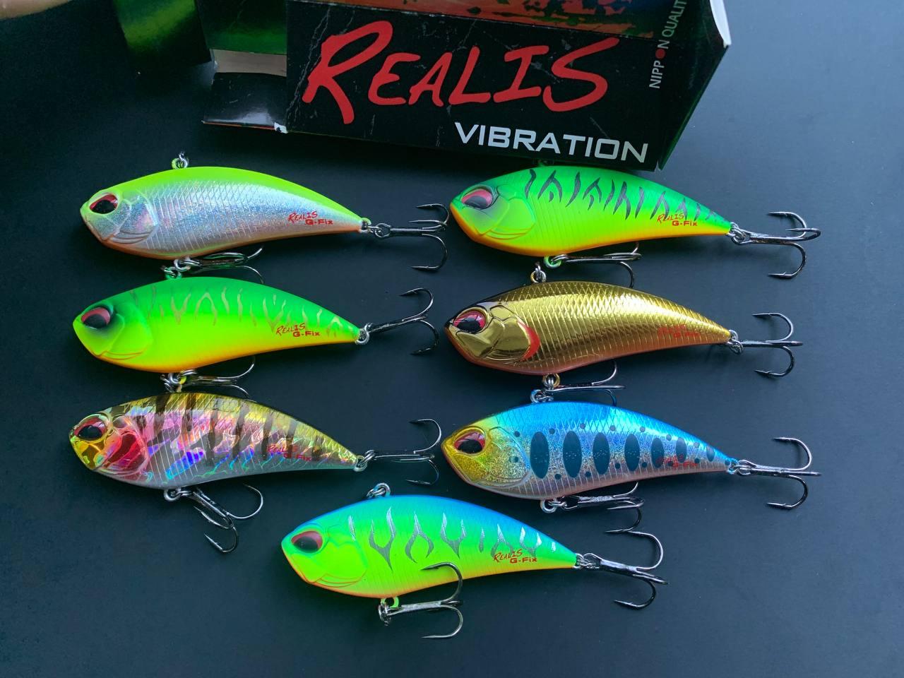Набір Воблерів Fishing Realis Vibration G-Fix 70 мм (Набір 7шт), фото 1