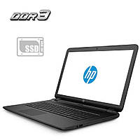Ноутбук HP 17-p023ng / 17.3" (1600x900) TN / AMD E1-6010 (2 ядра по 1.35 GHz) / 4 GB DDR3 / 120 GB SSD / AMD