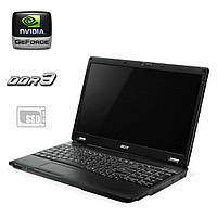 Ноутбук Б-класс Acer Extensa 5635ZG / 15.6" (1366x768) TN / Intel Pentium T4500 (2 ядра по 2.3 GHz) / 4 GB