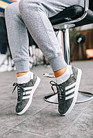 Adidas Gazelle Dark Grey кроссовки и кеды хорошее качество Размер 43