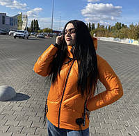 Оранжевая женская зимняя куртка SAN CRONY ,XS/40,S/42,M/44, SCW-IW257-C/282