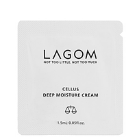 Глубоко увлажняющий крем LAGOM Cellus Deep Moisture Cream 1.5 мл