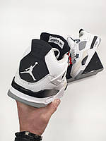 Кроссовки, кеды отличное качество Nike Air Jordan 4 Military Black Размер 44