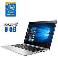 Ультрабук HP EliteBook 840 G6 / 14" (1920x1080) IPS / Intel Core i5-8265U (4 (8) ядра по 1.6 - 3.9 GHz) / 8 GB