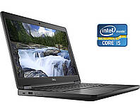 Ноутбук Dell Latitude 5580 / 15.6" (1920x1080) TN / Intel Core i5-7300U (2 (4) ядра по 2.6 - 3.5 GHz) / 8 GB