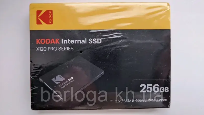 SSD накопичувач Kodak 2,5 дюйма SATA III X120 256Gb