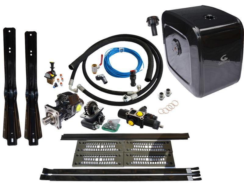 Гідравліка Gemma на тягач МАЗ високі зуби, фото 1