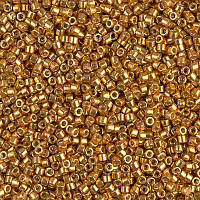 Бісер Miyuki Delica Beads 11/0 Duracoat Galvanized Yellow Gold DB-1833 (1 гр)