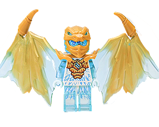 Lego Ninjago Golden Dragon ZANE: ексклюзивна міні фігурка колекційна конструктор Золотий Дракон Зейн 892293