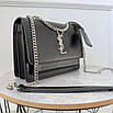 Шкіряна жіноча сумка Yves Saint Laurent, фото 3