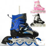 Ролики PROFI A10078-M-P (Рожеві) р. (35-38), фото 2