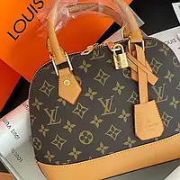 Louis Vuitton Alma Brown 25 х 19 х 12 см женские сумочки и клатчи хорошее качество