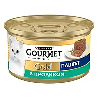 Purina Gourmet Gold Паштет с кроликом 85 г влажный корм для котов (122923-23) LV