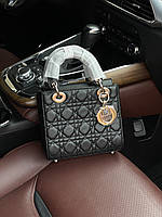 Christian Dior Small Lady Dior My ABCDIOR Bag Black 20 х 17 х 8 см жіночі сумочки та клатчі гарна якість