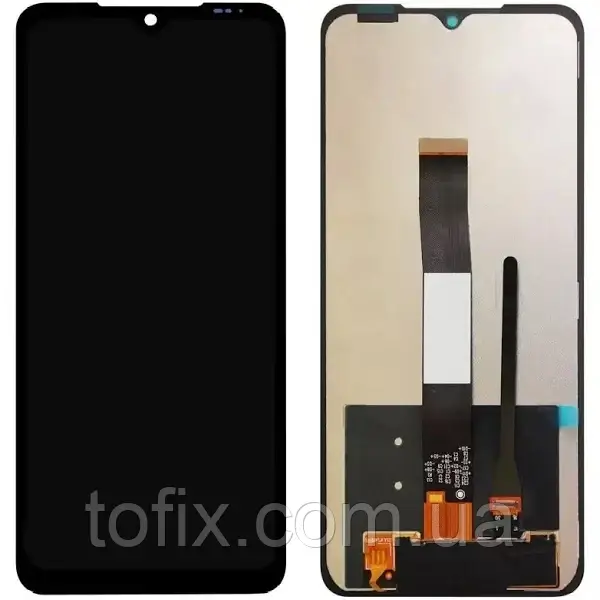 Дисплей Umidigi Bison X10/X10 Pro модуль у зборі (екран та сенсор), чорний