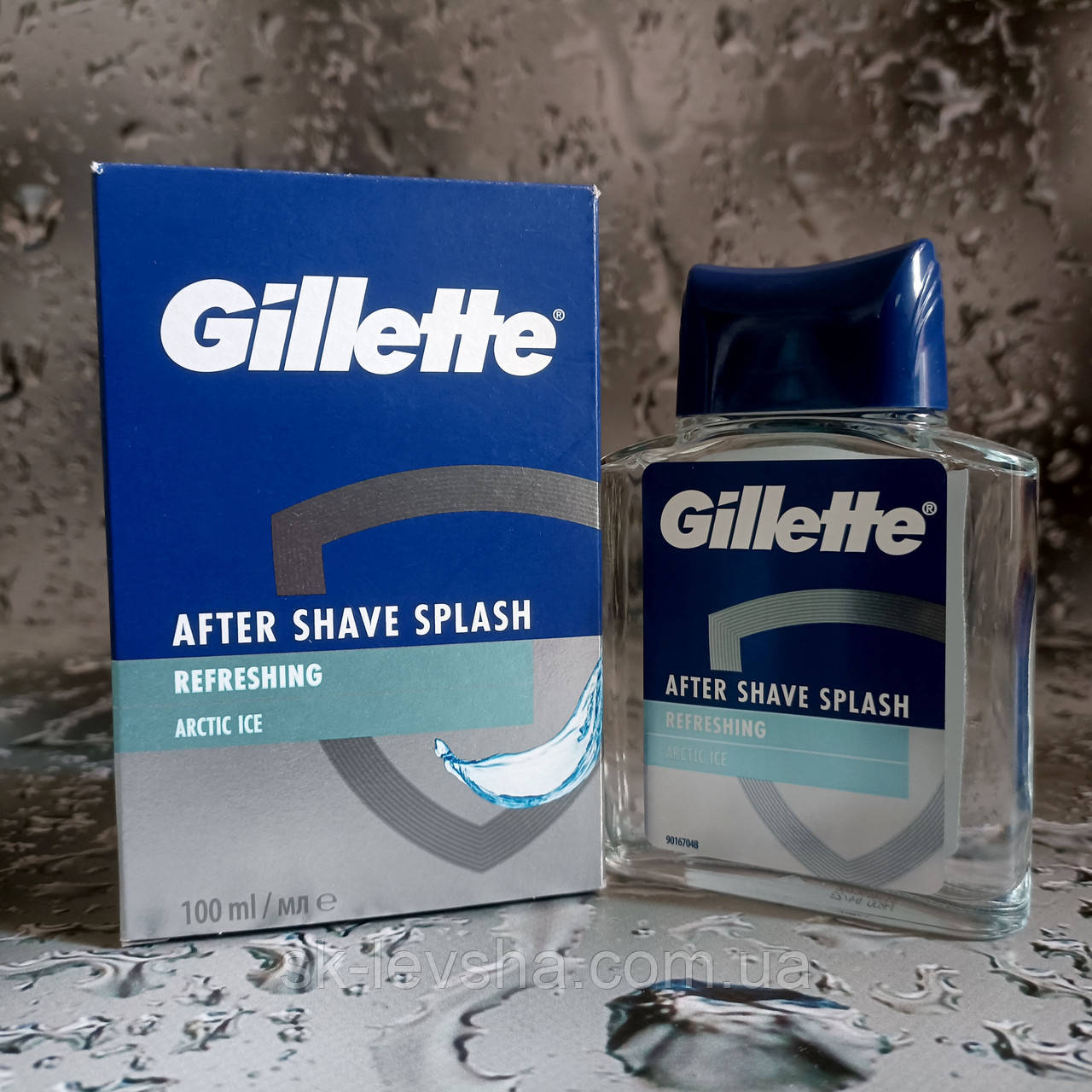Лосьйон після гоління Gillette Refreshing Arctic Ice 100 мл., фото 1