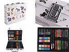 Дитячий набір для малювання 44 предмети в ящику, фото 2