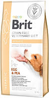 Brit Grain Free Veterinary Diet Hepatic Egg & Pea 12 кг лечебный сухой корм для собак (138340-23) LV